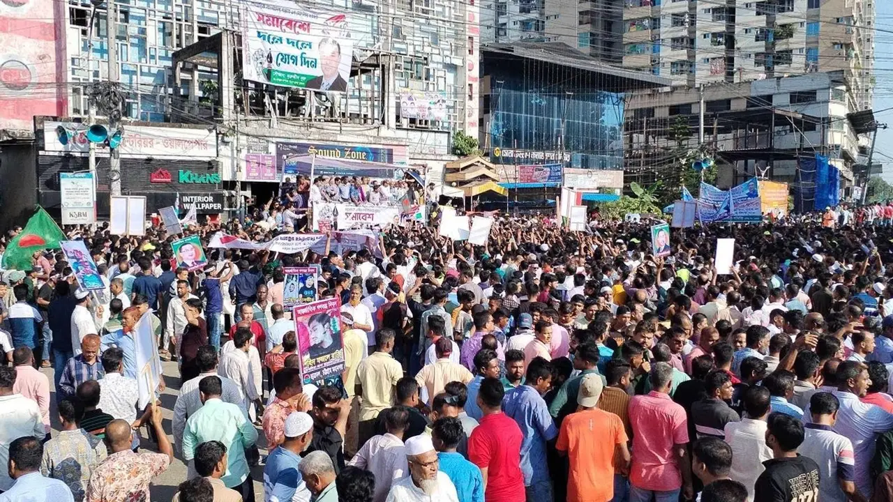চট্টগ্রামে বিএনপির মিছিল-সমাবেশ