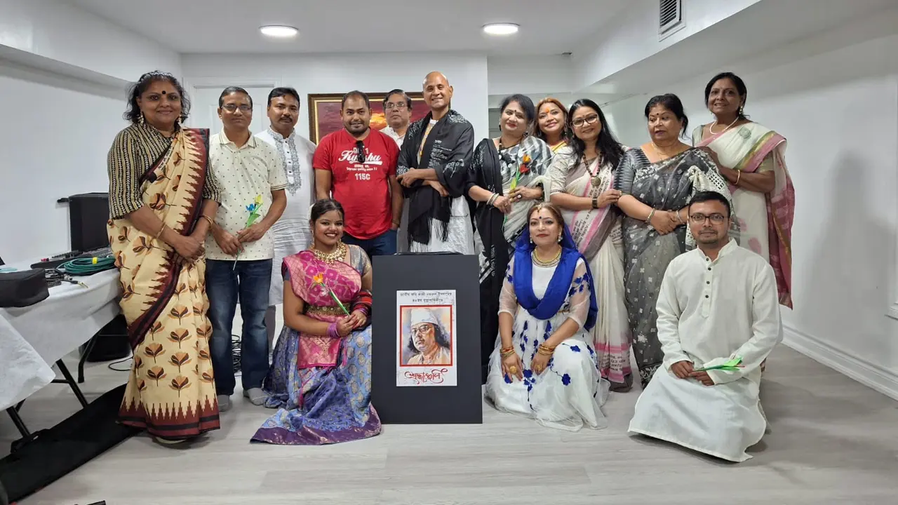 ৪৮তম প্রয়াণে টরন্টোতে কাজী নজরুল ইসলামকে স্মরণ