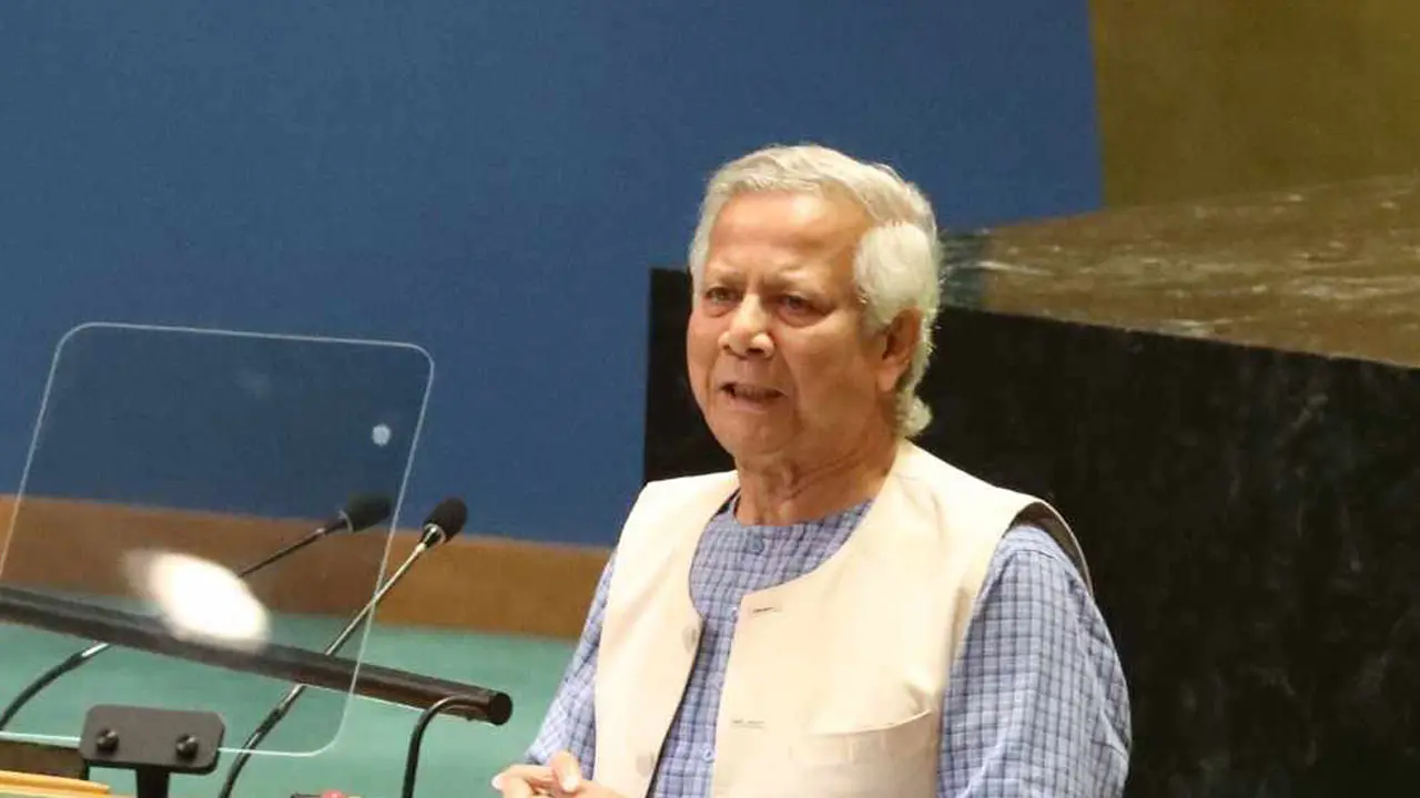 জাতিসংঘে ‘তিন শূন্য’ তত্ত্বের ওপর গুরুত্বারোপ ড. ইউনূসের