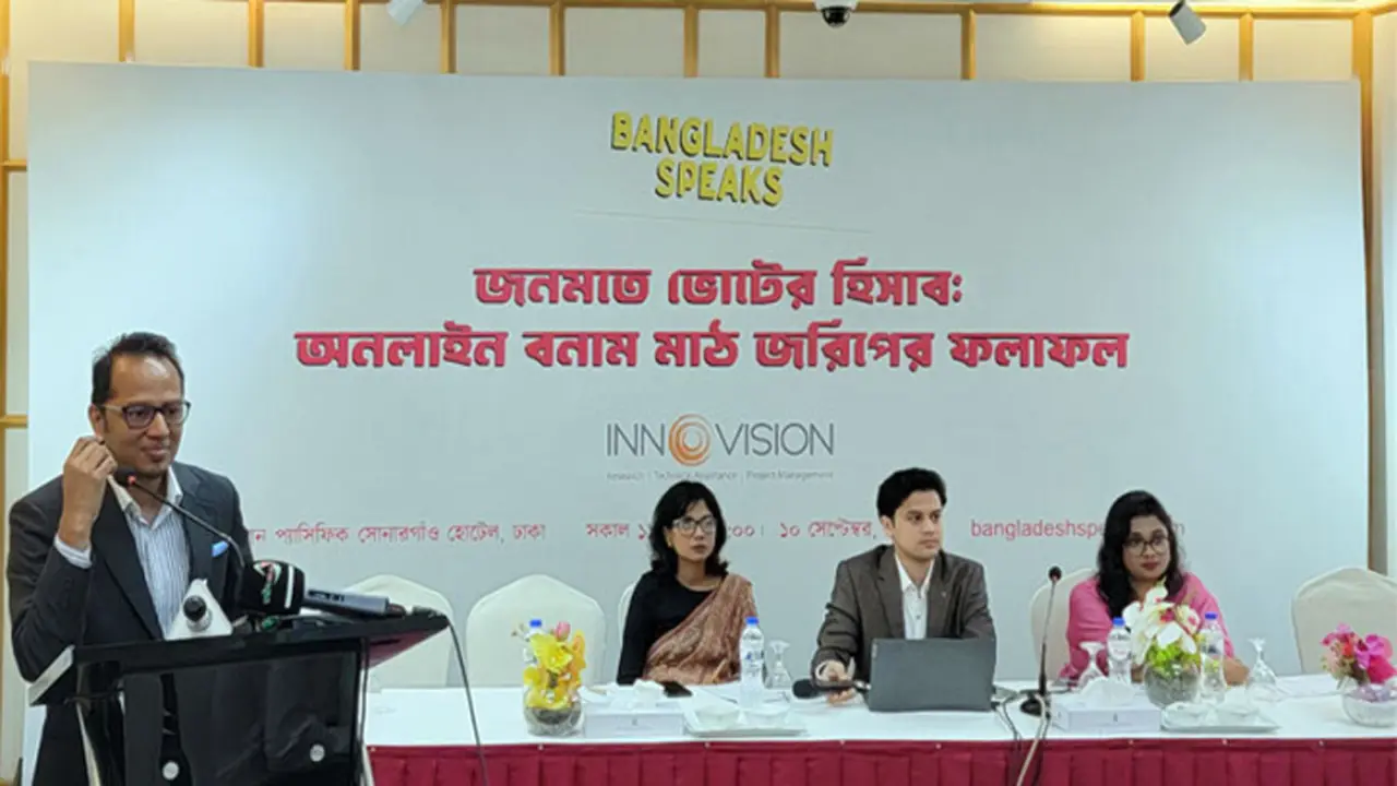 ৩৪ শতাংশ মানুষ নিশ্চিত নন কাকে ভোট দেবেন