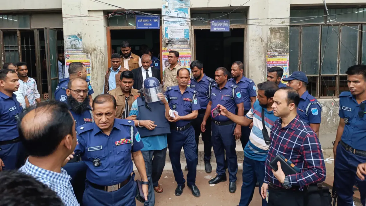 রিমান্ড শেষে কারাগারে গোলাম দস্তগীর গাজী