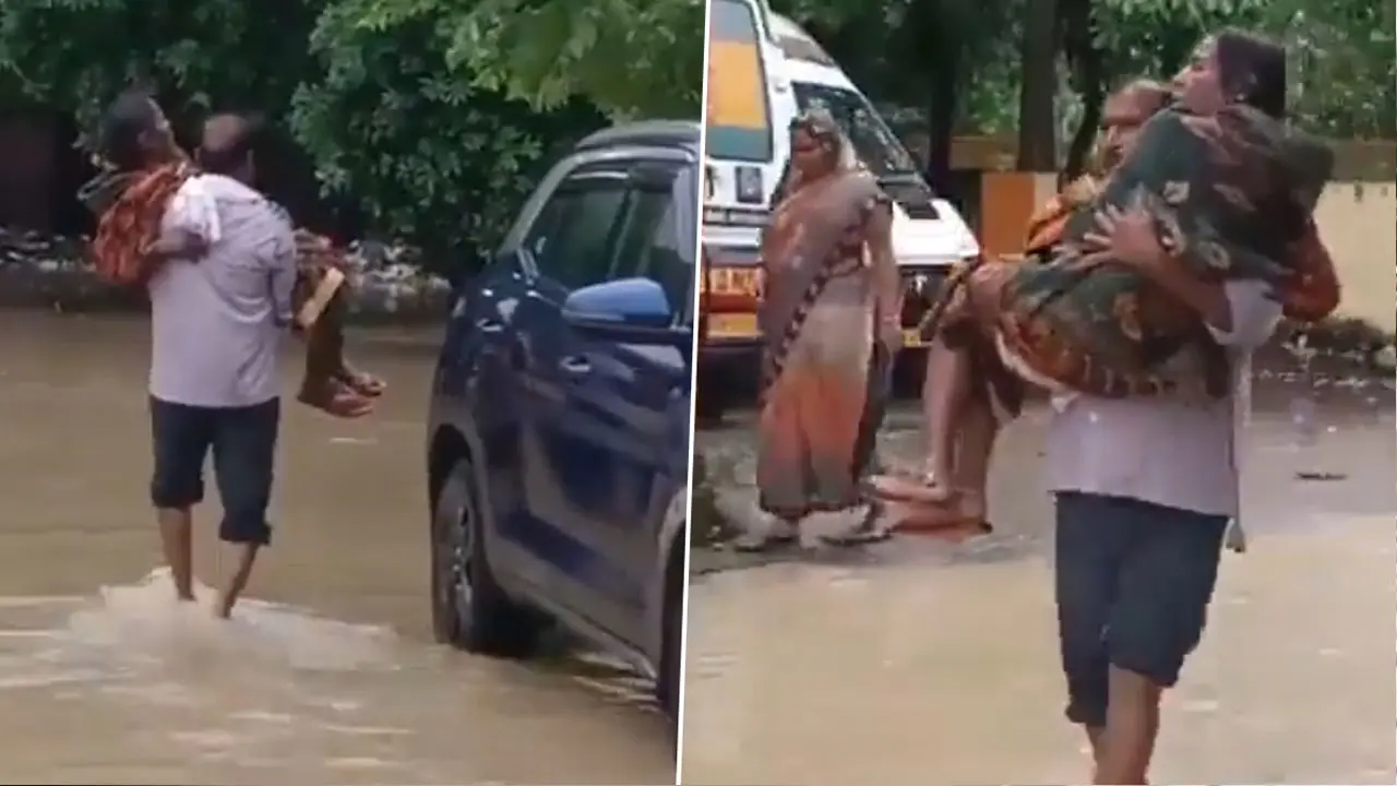 ভিডিও: মেলেনি হুইলচেয়ার, স্ত্রীকে কোলে নিয়ে হাসপাতালের পথে স্বামী