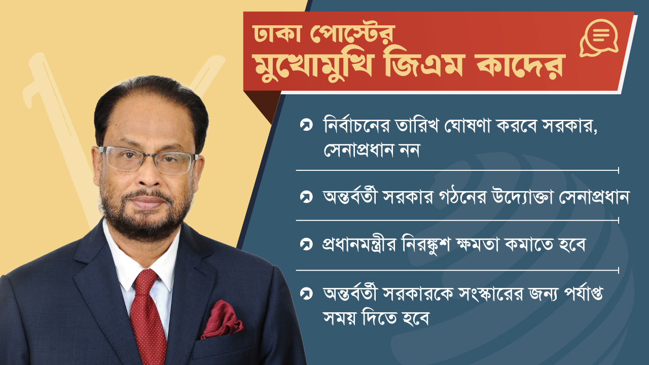‘১৮ মাসে নির্বাচনের বিষয়টি সেনাপ্রধানের ব্যক্তিগত মত’