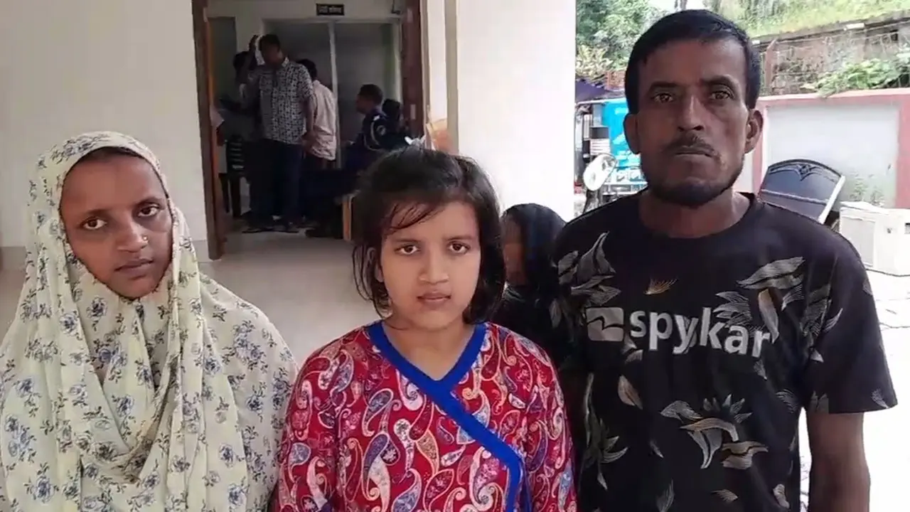 সেই গৃহকর্মী কিশোরীকে ফিরে পেয়ে খুশি বাবা-মা