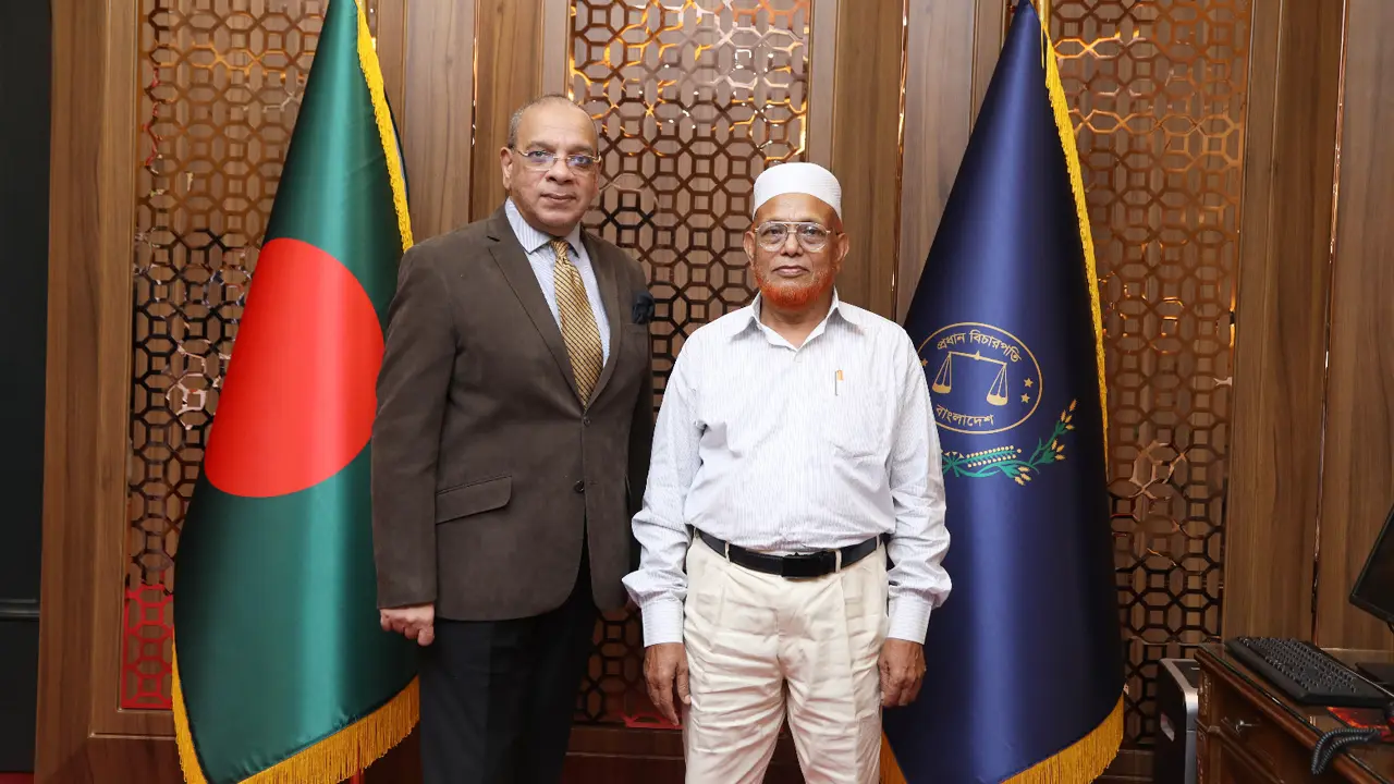 প্রধান বিচারপতির সঙ্গে আলোচিত মাসদার হোসেনের সাক্ষাৎ 