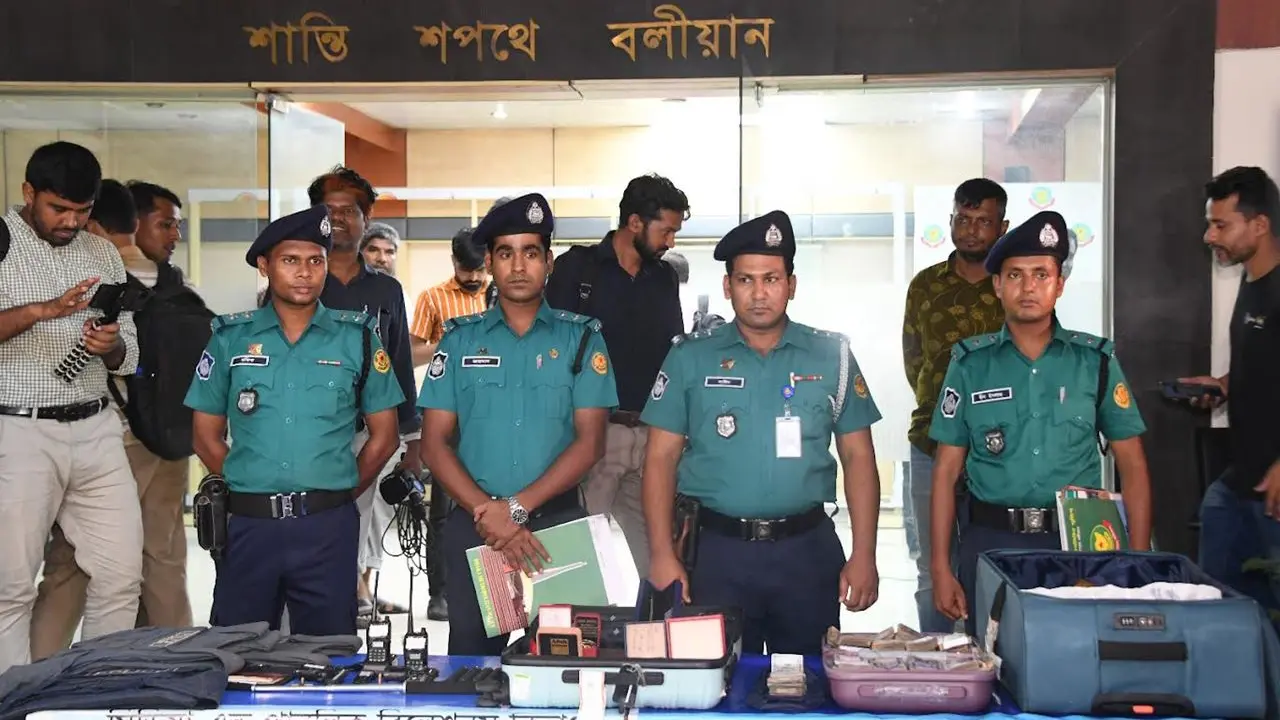 অবৈধ অস্ত্র খুঁজতে গিয়ে পাওয়া যায় কোটি টাকার দেশি-বিদেশি মুদ্রা