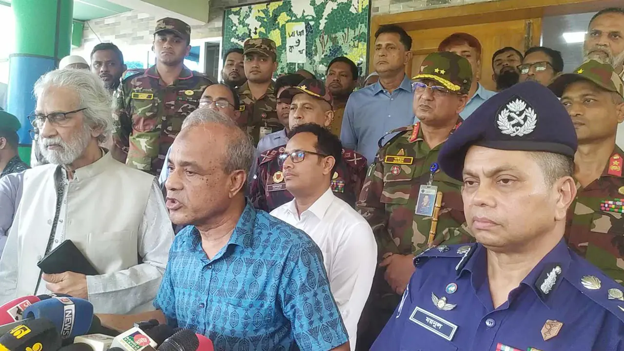 আইনশৃঙ্খলার অবনতি ঘটানোর চেষ্টা করলে ছাড় দেওয়া হবে না