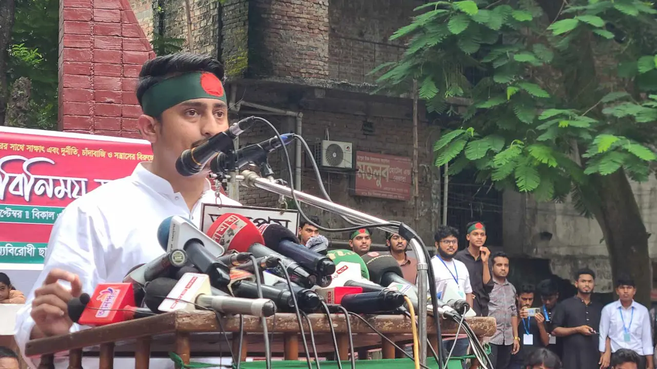 নির্বাচিত সরকার পেতে হলে ‘দুটি’ কাজ করতে হবে : সারজিস