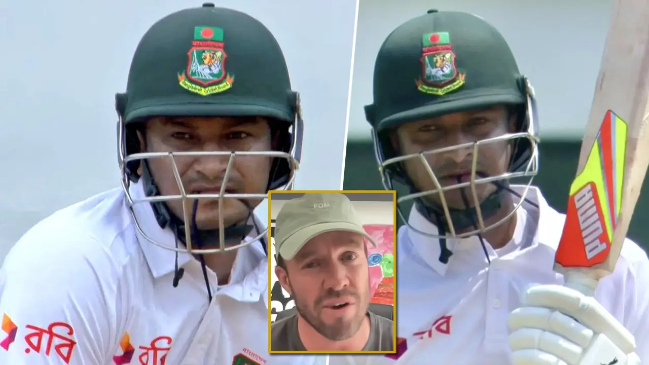 সাকিবের ফিতা কামড়ে ব্যাটিংয়ের যে ব্যাখ্যা দিলেন ডি ভিলিয়ার্স