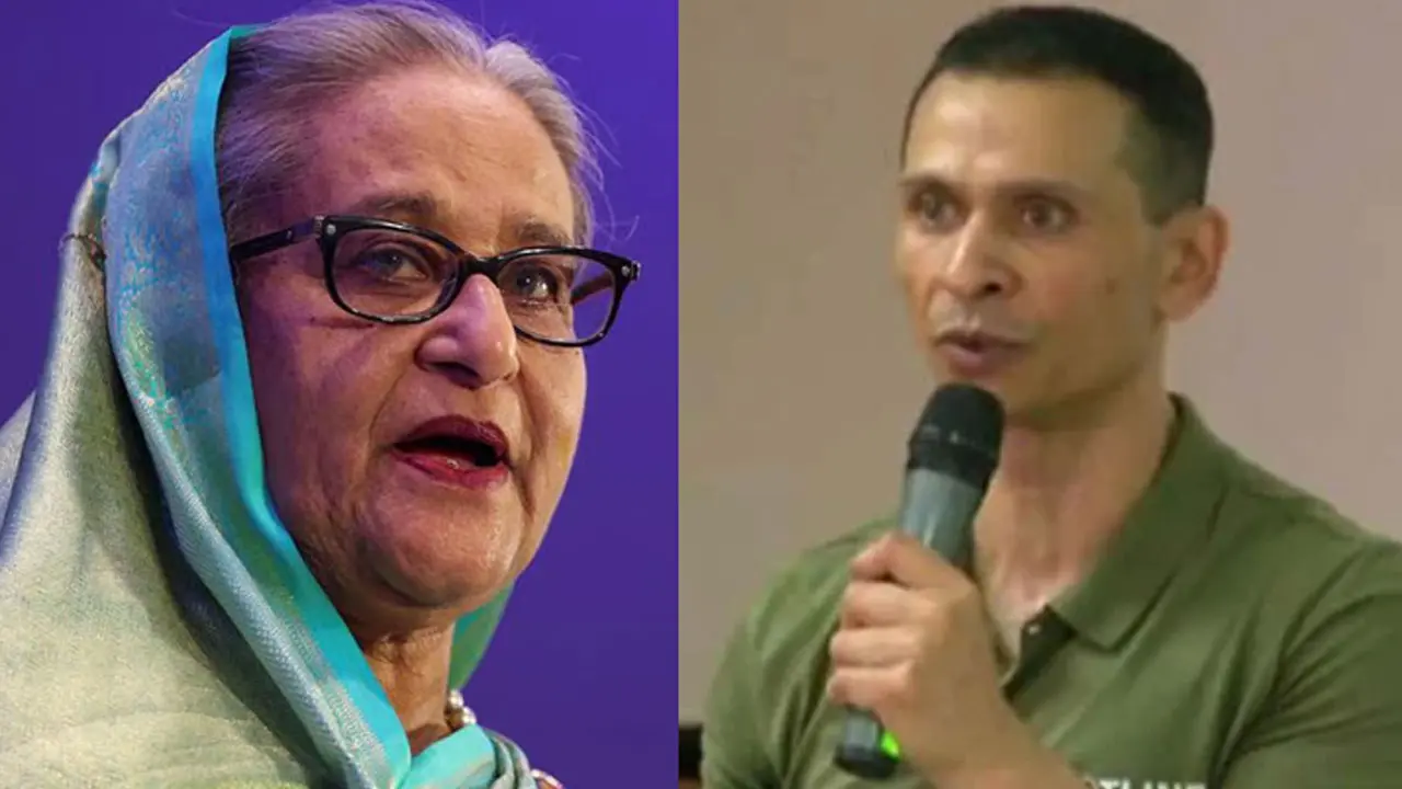 এক পর্যায়ে ফোনে গান গাওয়া শুরু করেন শেখ হাসিনা