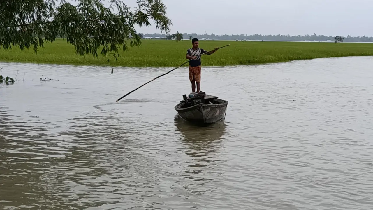 কুড়িগ্রামে তিস্তার পানি বিপৎসীমার ৩১ সেন্টিমিটার ওপরে