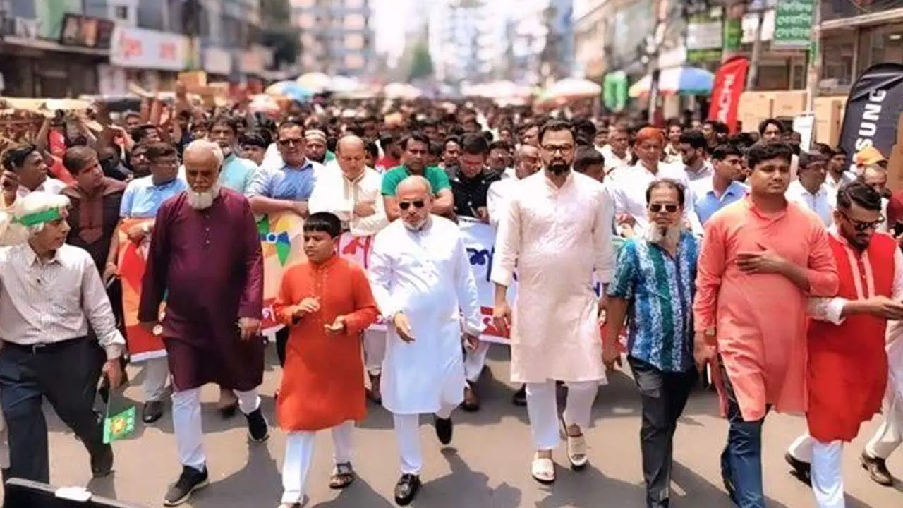 ‘স্বৈরাচারমুক্ত দেশে সুন্দরভাবে বাংলা নববর্ষ উদযাপিত হচ্ছে’