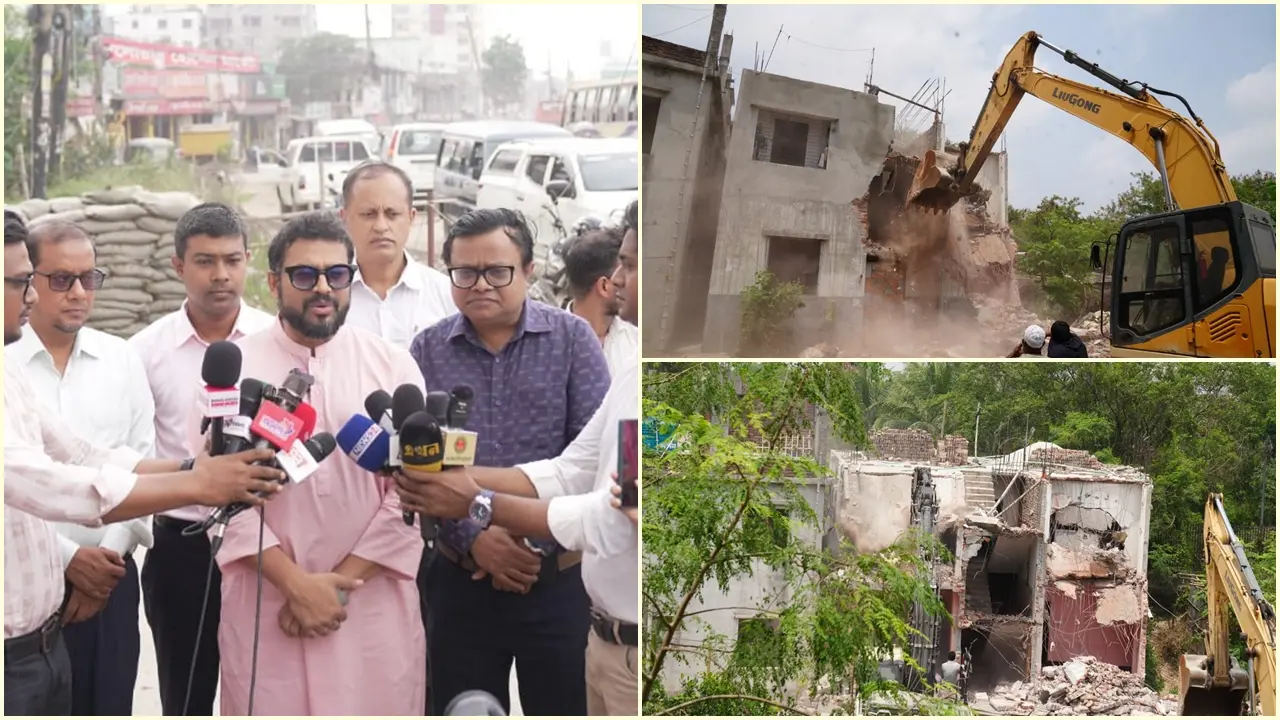 খাল-বিল দখল করে যারা ঘুমাচ্ছেন, তাদের ঘুমানোর সময় শেষ