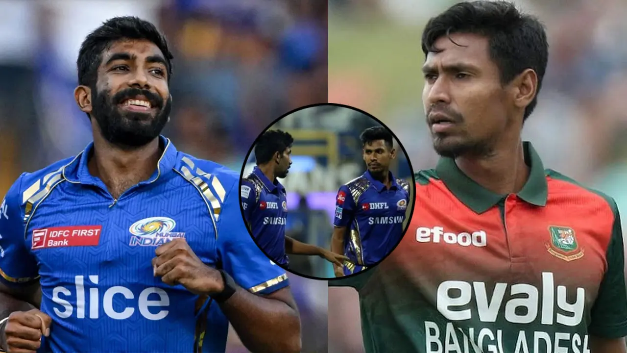 মুস্তাফিজকে পেছনে ফেলে রেকর্ডবুকে বুমরাহ 