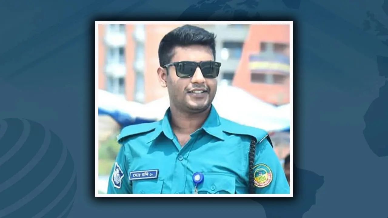 সন্তান জন্মের এক ঘণ্টা পর পুলিশ সদস্যের দাফন