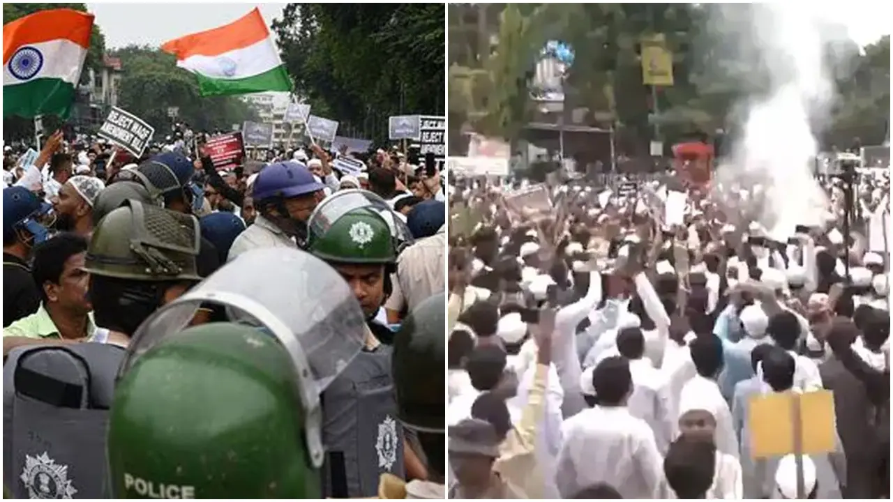 বিতর্কিত ওয়াক্‌ফ বিলের প্রতিবাদে উত্তাল ভারত