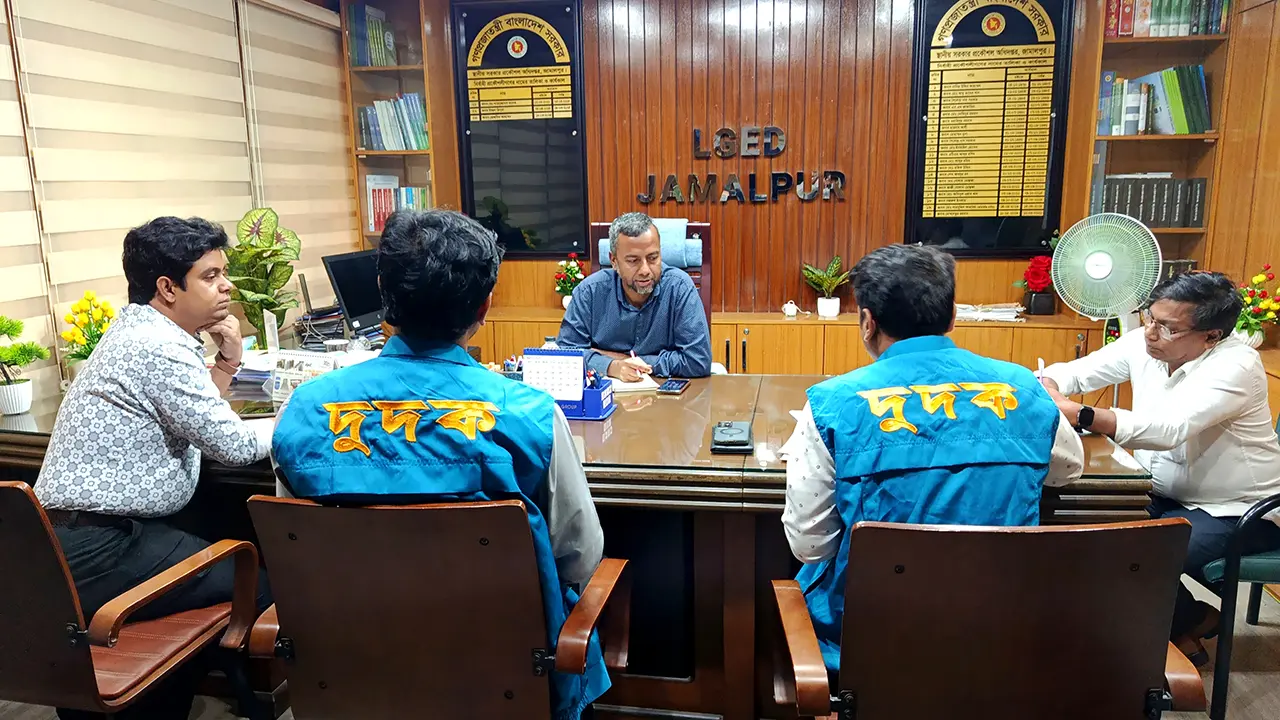 জামালপুরে ৫ কোটি টাকার প্রকল্পে অনিয়মের অভিযোগ