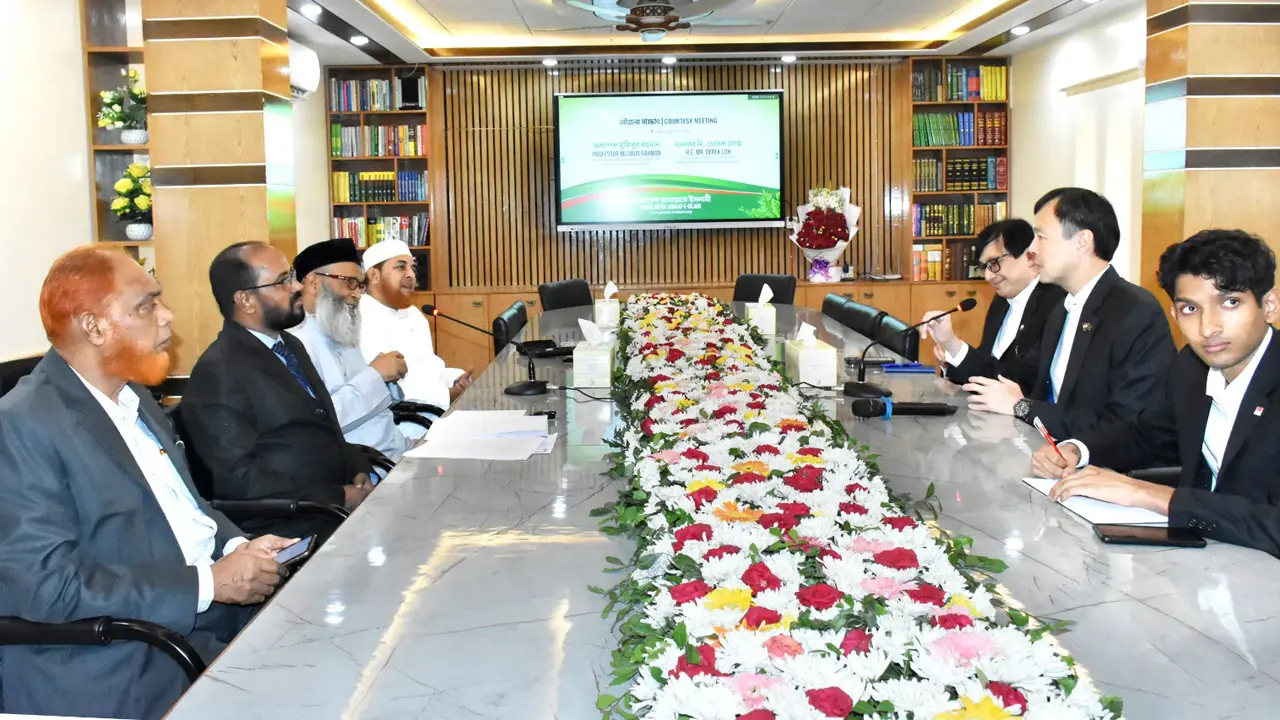 জামায়াত নেতাদের সঙ্গে সিঙ্গাপুর হাইকমিশনারের সৌজন্য সাক্ষাৎ