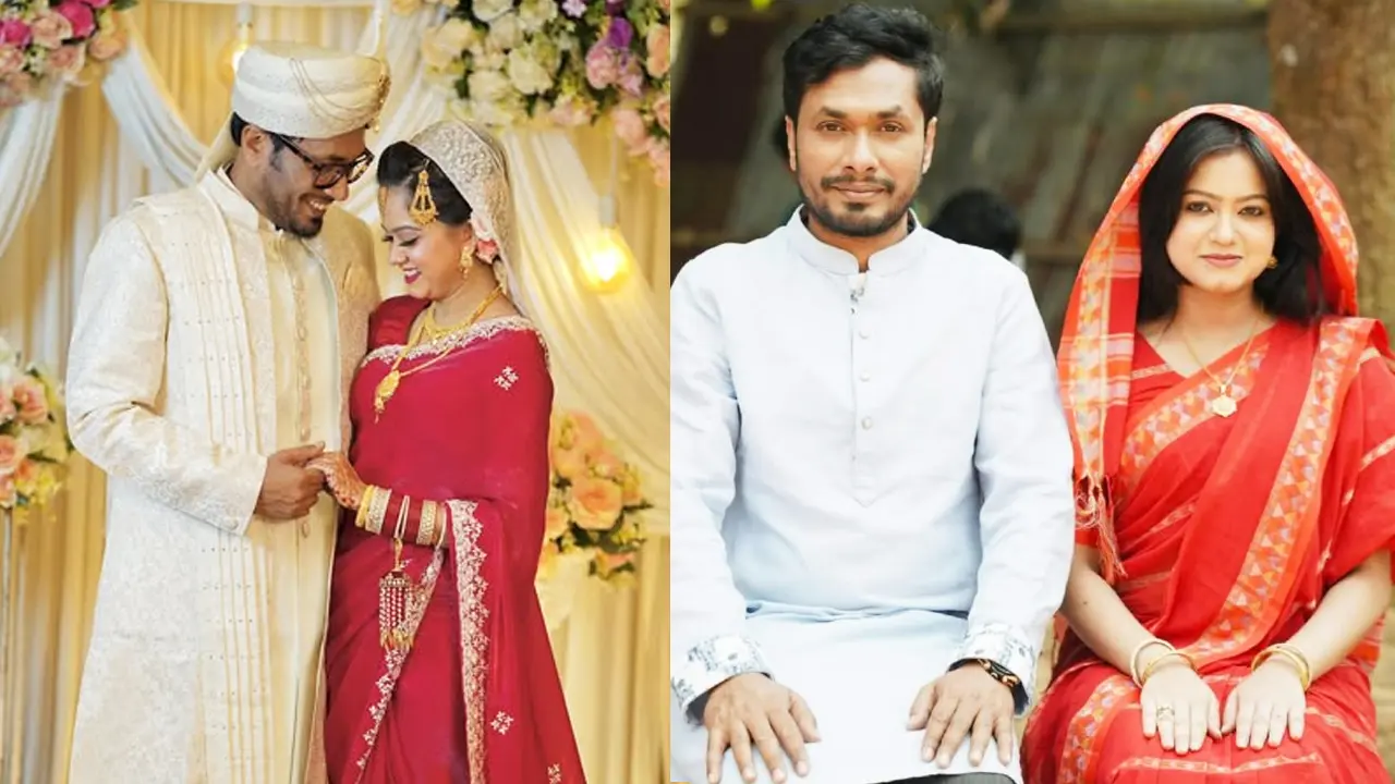 বিয়ে করলেন অভিনয়শিল্পী জামিল ও মুনমুন