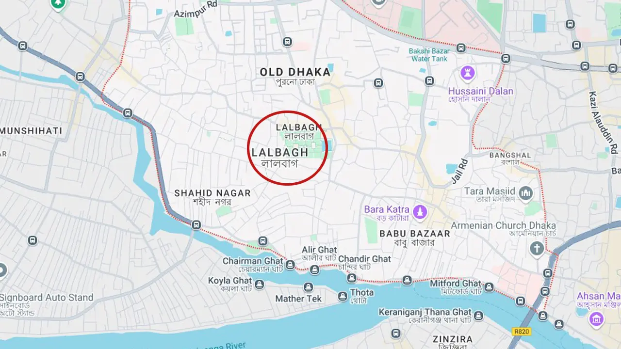 লালবাগে দুই লেগুনার মুখোমুখি সংঘর্ষে আহত ৩