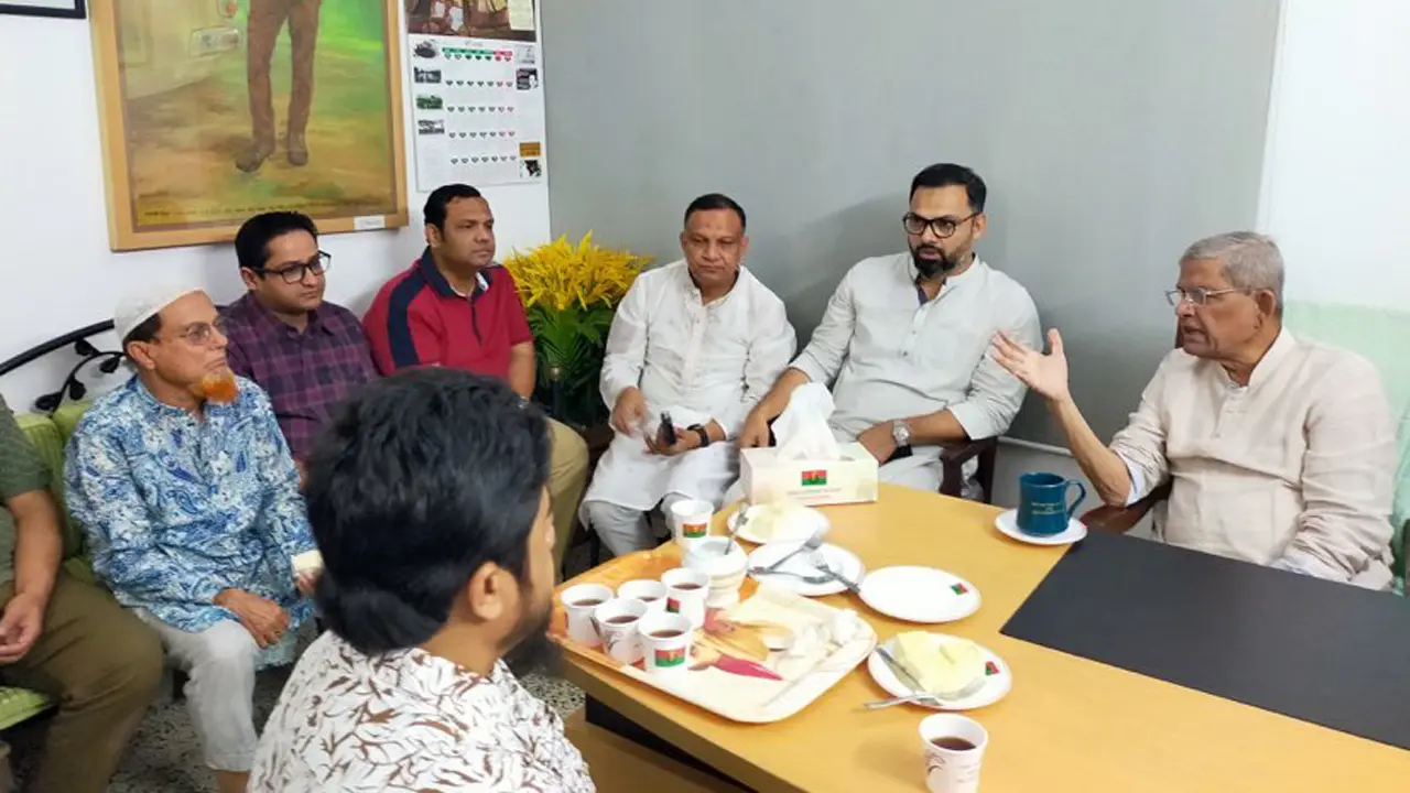 ইউনূস-মোদির বৈঠক আশার আলো তৈরি করছে : মির্জা ফখরুল