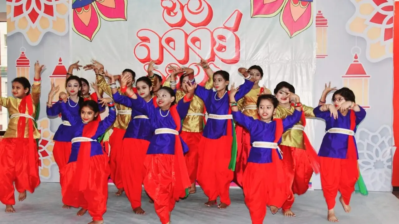 যমুনার ফিউচার ওয়ার্ল্ডে বৈশাখী আয়োজনে শিশুদের বিশেষ নৃত্য