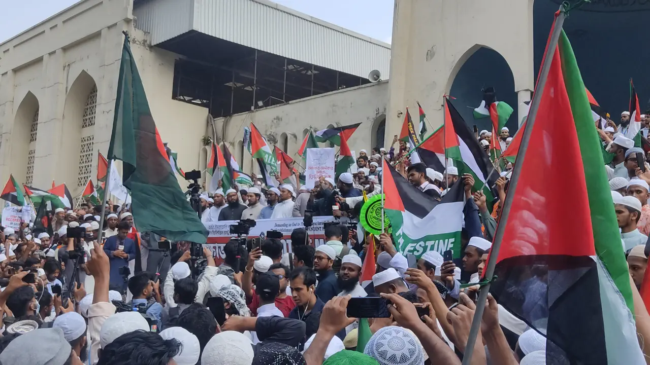 দেশে ইসরায়েলের পণ্য রাষ্ট্রীয়ভাবে নিষিদ্ধের দাবি