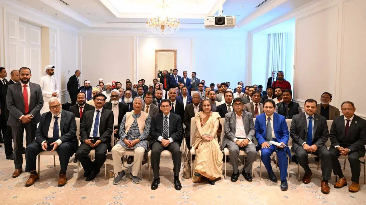 দোহায় কমিউনিটি এনগেজমেন্ট প্রোগ্রামে প্রধান উপদেষ্টার অংশগ্রহণ