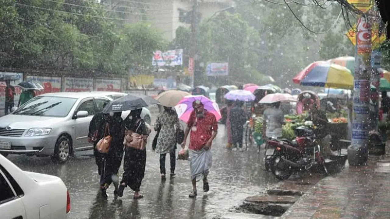 গত ২৪ ঘণ্টায় ঢাকায় ৯ মিলিমিটার বৃষ্টিপাত