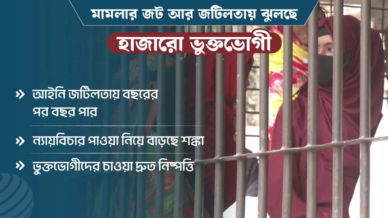 রংপুরে বিচারাধীন ৬৪৩৮ মামলার মধ্যে ১৫৪২টি ধর্ষণের