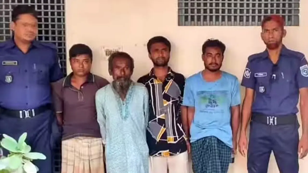চায়নিজ কুড়ালের কোপে শিশুর মৃত্যু, কারাগারে ৬