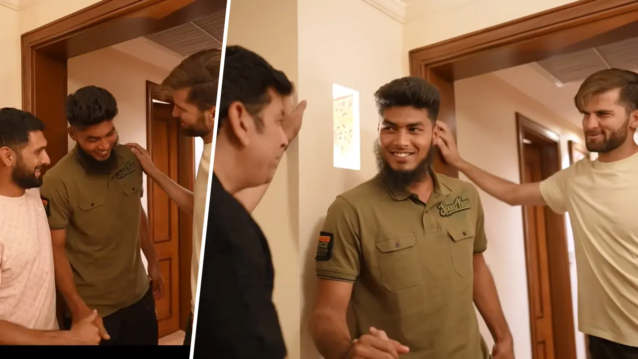 মধ্যরাতে রিশাদদের চমকে দিলেন শাহিন-রাজারা