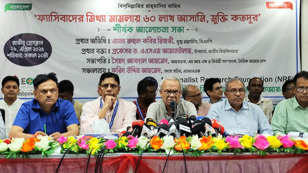 ছাত্রদের কাজ ক্যাম্পাসে, মন্ত্রণালয়ে নয় : রিজভী