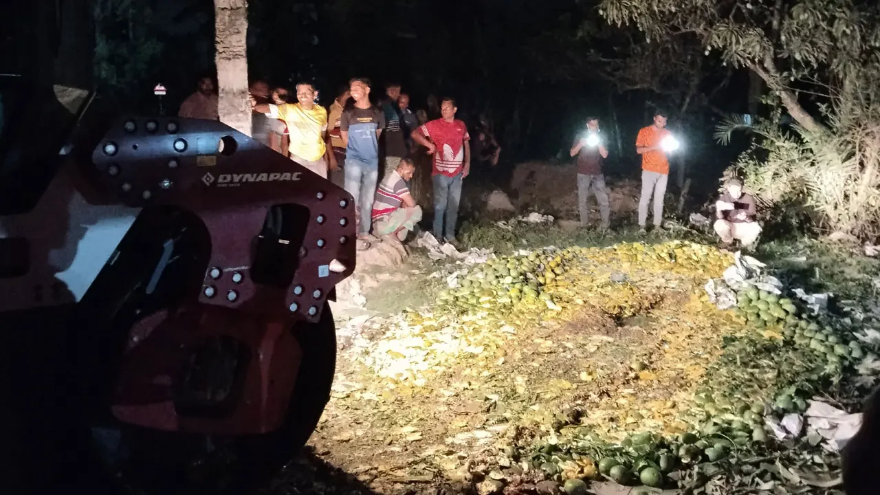 সাতক্ষীরায় ধ্বংস করা হলো কার্বাইড মিশ্রিত ৯০০ কেজি আম