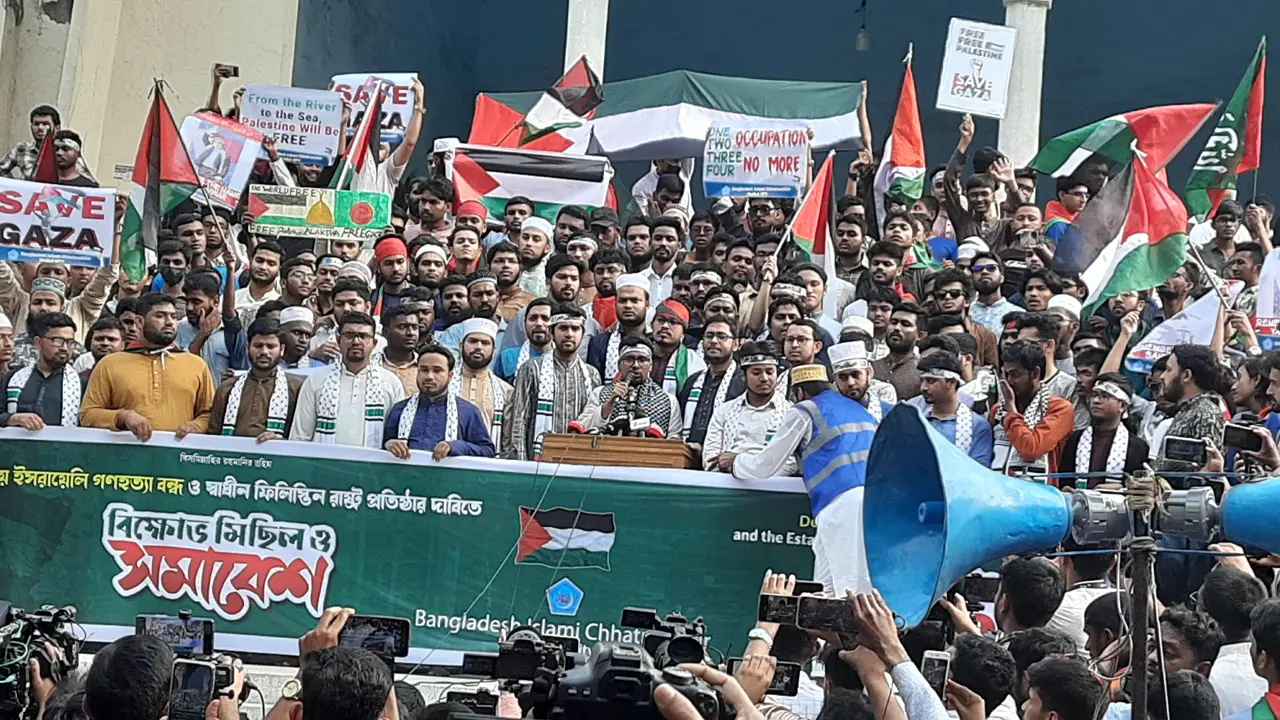 ইসরায়েল ও আমেরিকার পণ্য বয়কট করতে হবে : শিবির সেক্রেটারি