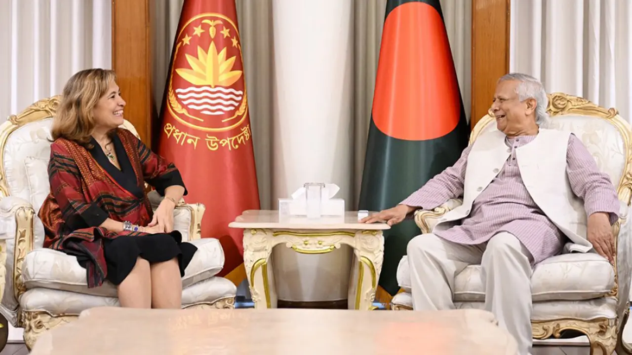 প্রধান উপদেষ্টার সঙ্গে রামোস পাতিনার সাক্ষাৎ
