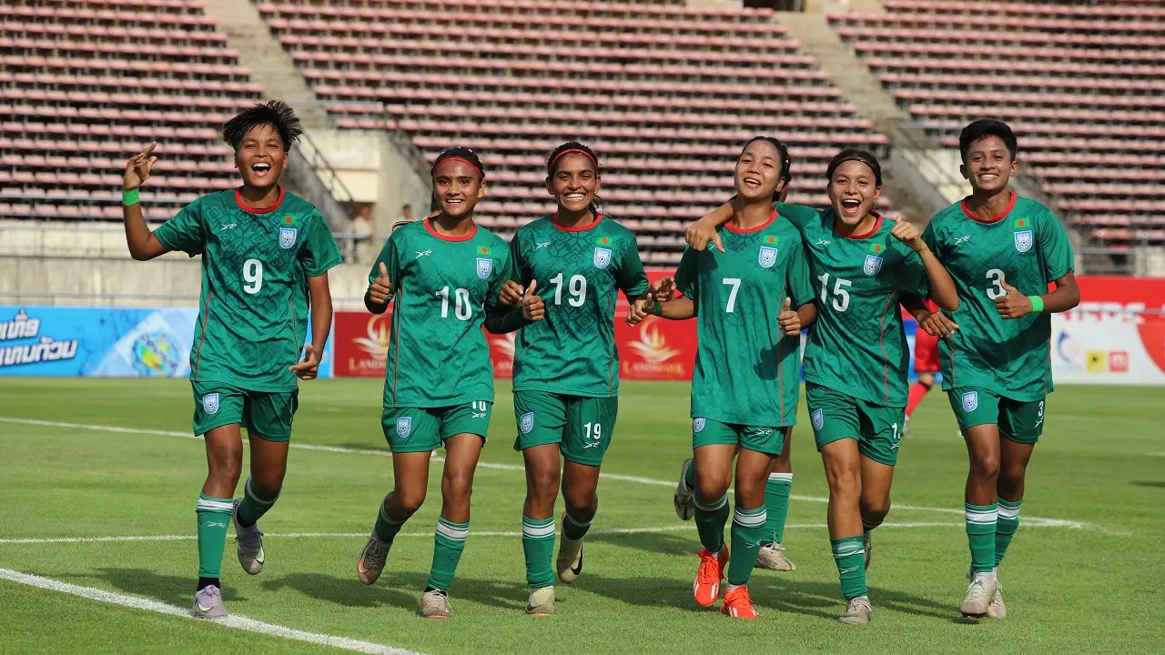 শক্তিশালী কোরিয়ার বিপক্ষে প্রথমার্ধে সমতা
