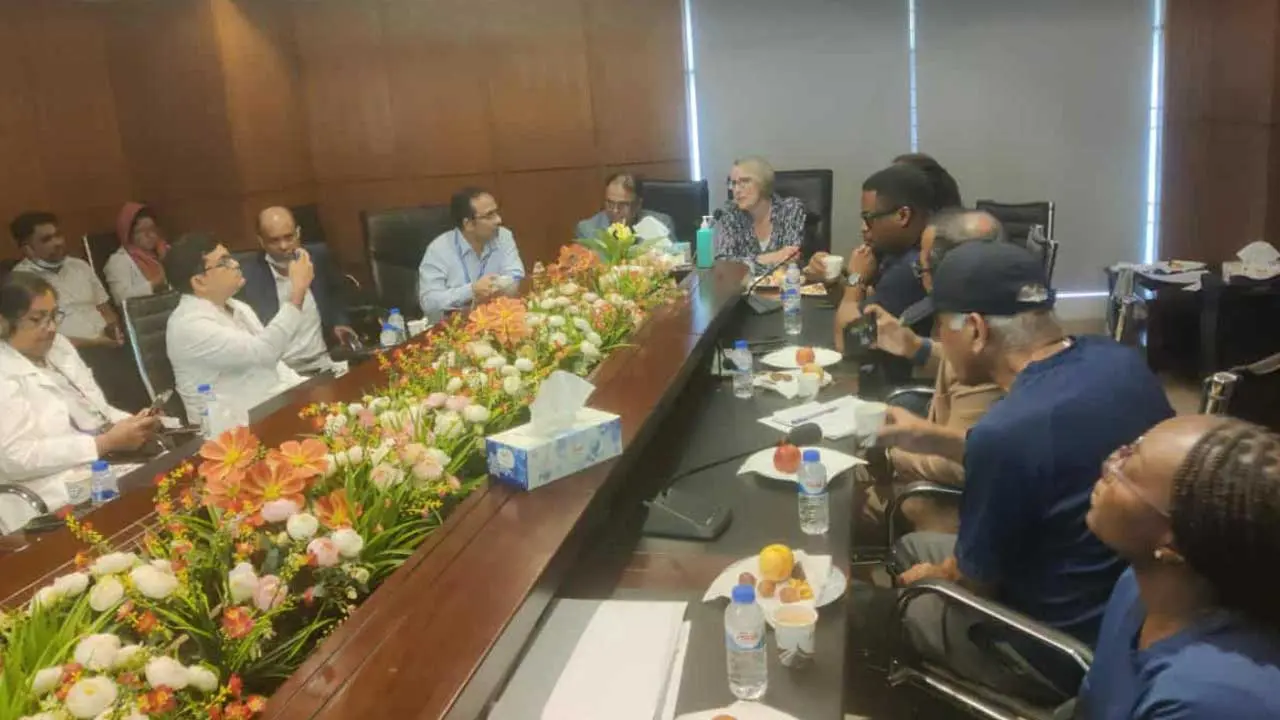 মাইলস্টোন ট্রাজেডি : রোগীদের দেখতে ব্রিটিশ হাইকমিশনারসহ ৯ জন বার্নে