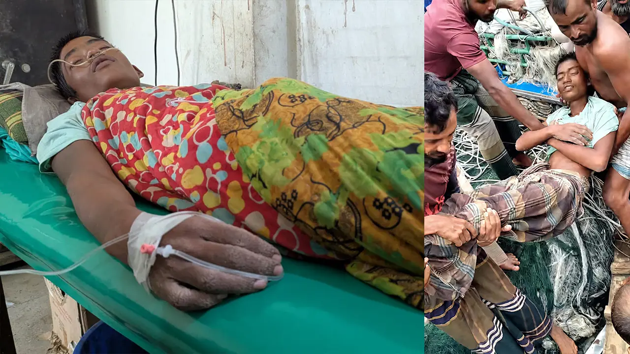 দুই দিন সাগরে ভাসার পর বেঁচে ফিরলেন জেলে