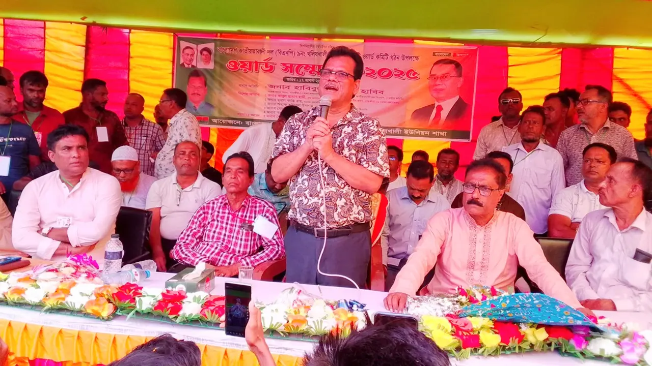 নির্বাচন বাধাগ্রস্ত করতে একটি দল ষড়যন্ত্রে নেমেছে : সাবেক এমপি হাবিব