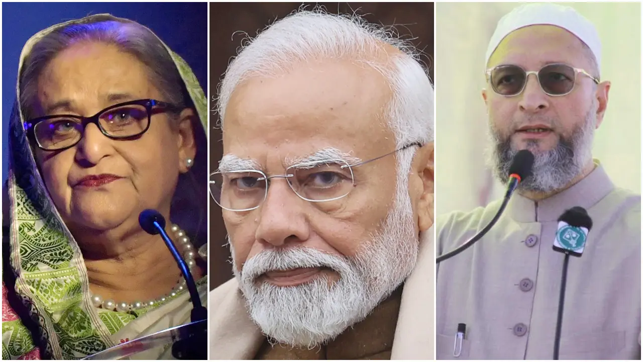 হাসিনাকে কেন ফেরত পাঠানো হচ্ছে না, মোদিকে প্রশ্ন আসাদউদ্দিন ওয়েইসির
