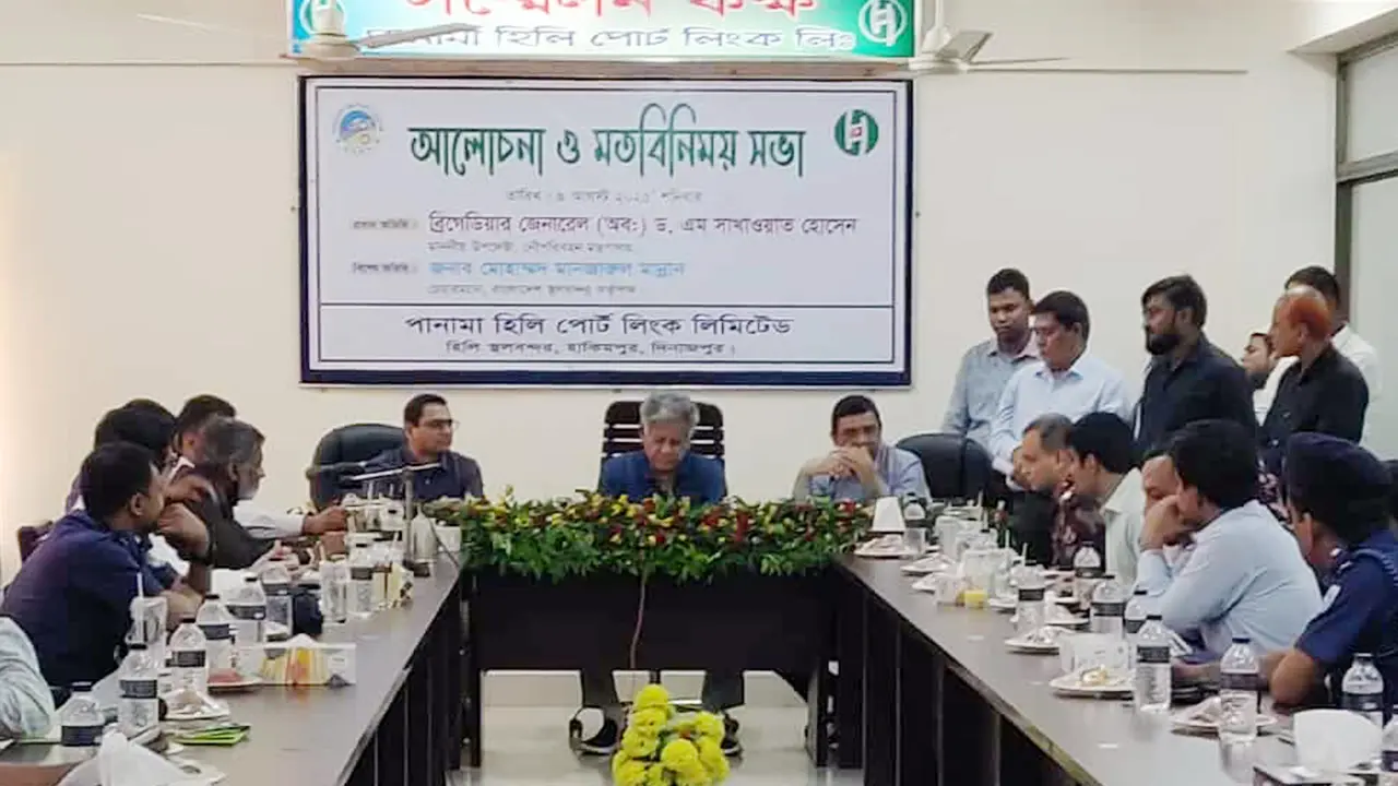 স্থলবন্দরের মতো নদীবন্দরও যাবে বেসরকারি খাতে : সাখাওয়াত হোসেন