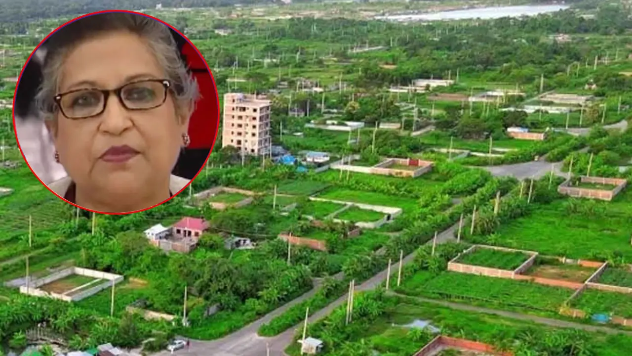 ঢাকার আশপাশে বাড়িঘর নেই জানিয়ে প্লট বরাদ্দ নেন শেখ রেহানা