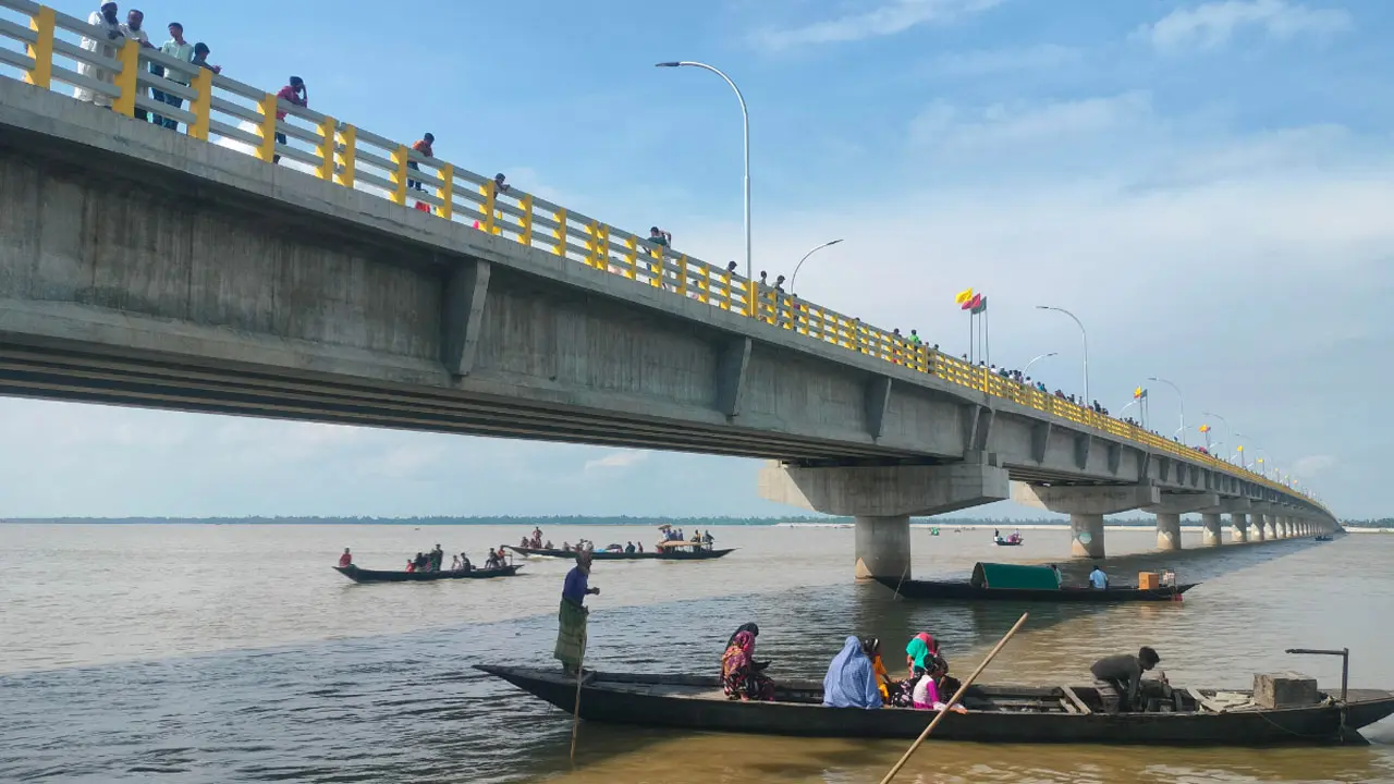 তিস্তায় ভাসানী সেতুর স্বপ্নযাত্রা শুরু