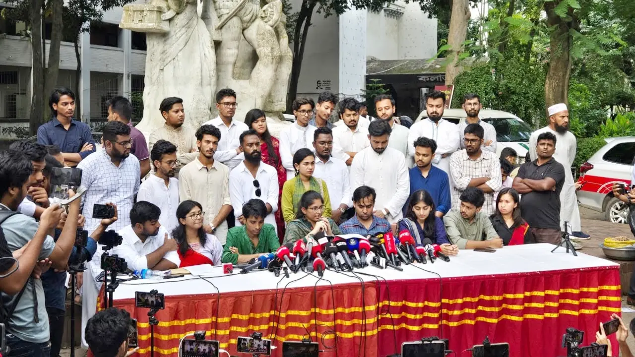 উমামার ‘স্বতন্ত্র শিক্ষার্থী ঐক্য’ প্যানেল ঘোষণা