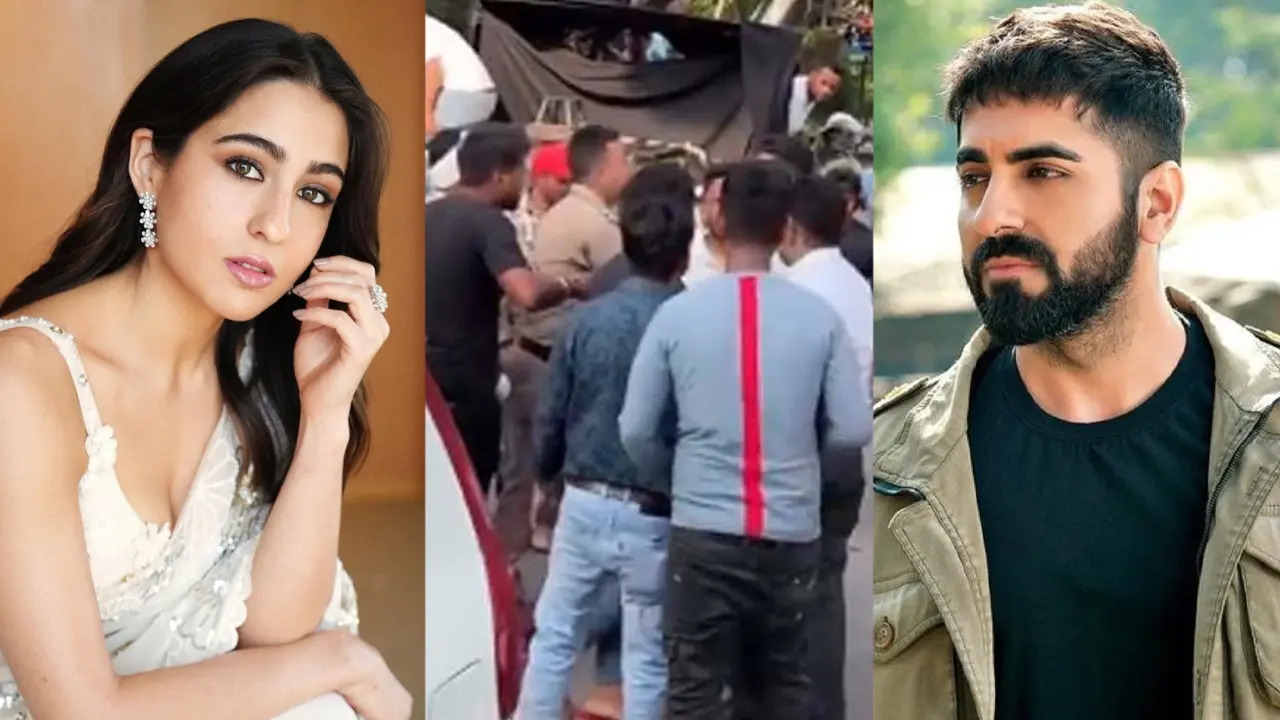 শুটিং সেটে ঝগড়া আয়ুষ্মান-সারার, মার খেলো কলাকুশলীরাও!