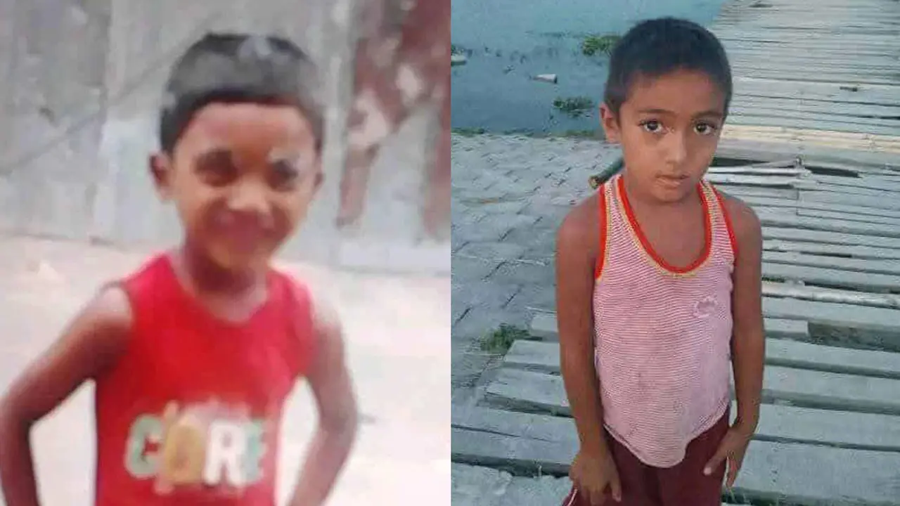 বালুর গর্তে মিললো নিখোঁজ দুই শিশুর মরদেহ