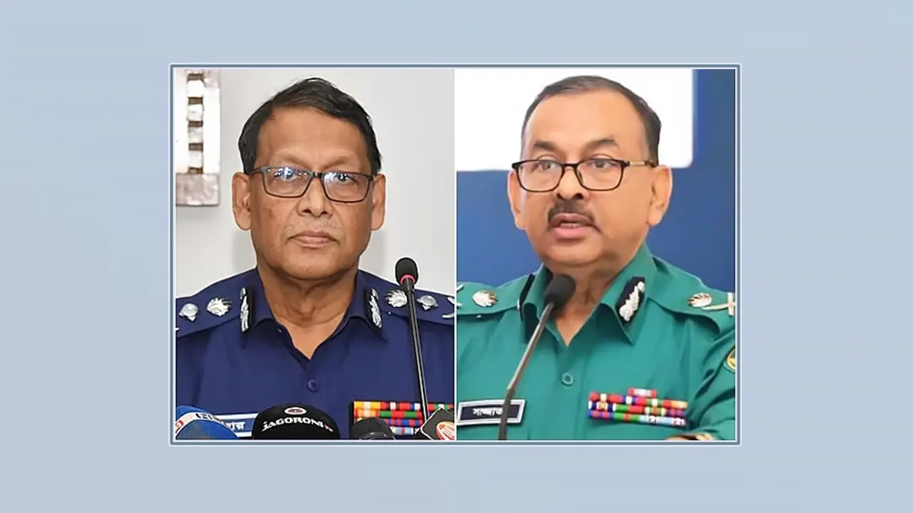 খালেদা জিয়াকে দেখতে হাসপাতালে আইজিপি ও ডিএমপি কমিশনার