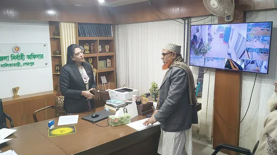 মনোনয়ন জমা দিতে না পেরে কান্নায় ভেঙে পড়লেন এবি পার্টির প্রার্থী