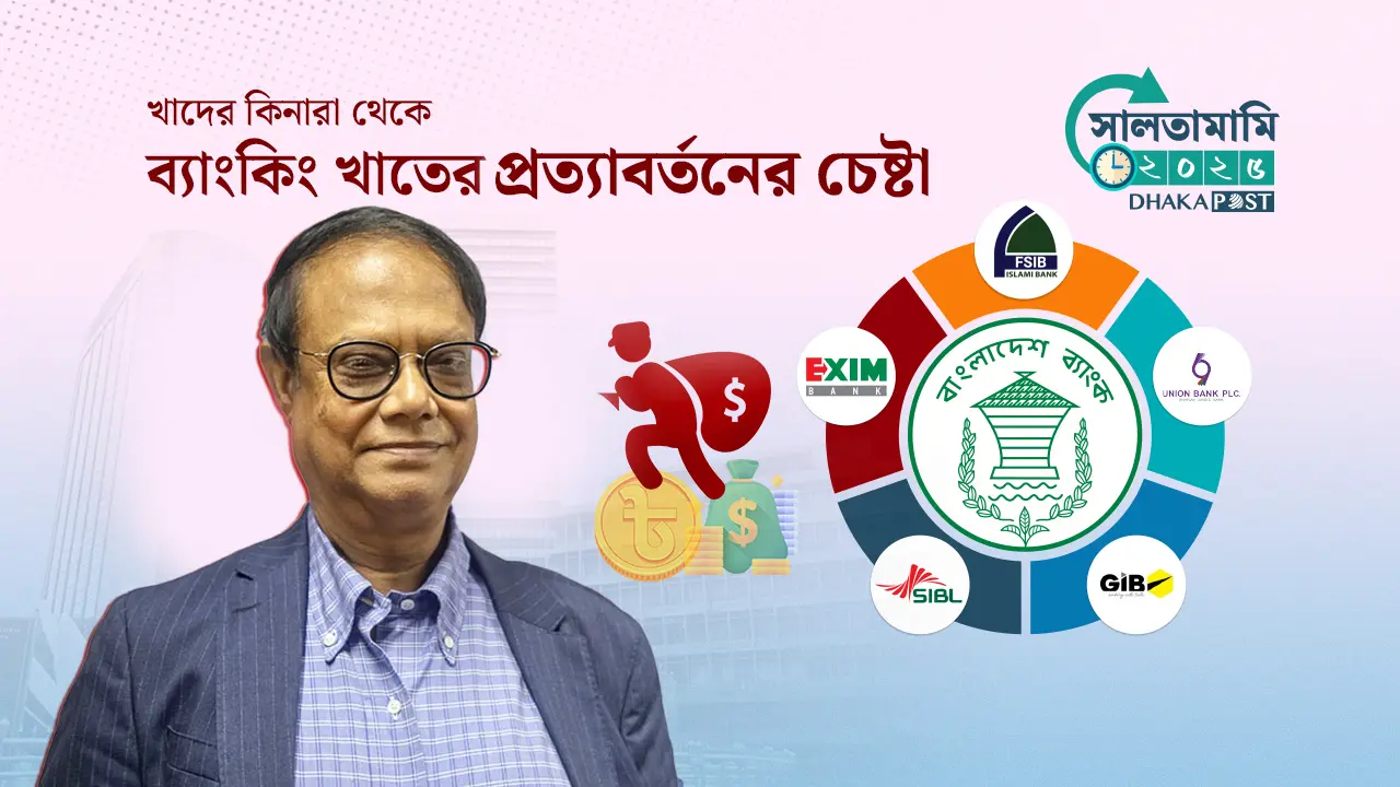 ২০২৫ সালের ব্যাংকিং খাত : বিধ্বস্ত অবস্থা থেকে টেনে তোলার লড়াই